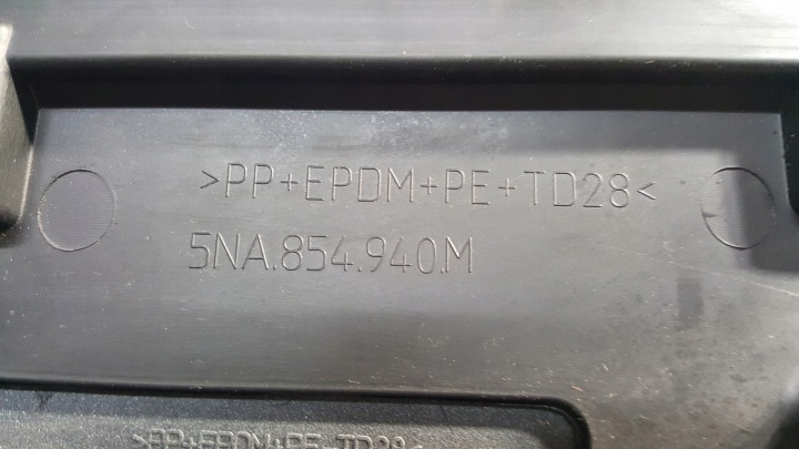 MOULURE PORTES DROITE AVANT VW TIGUAN II AVANT DROIT 5NA854940M R-LINE