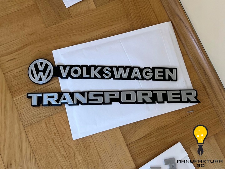 EMBLEMA VOLKSWAGEN TRANSPORTER VW T3 CON LOGOTIPO 