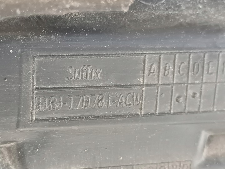 DIFFUSEUR ARRIÈRE FORD FIESTA MK8 VIII ST-LINE SPOILER LÈVRE