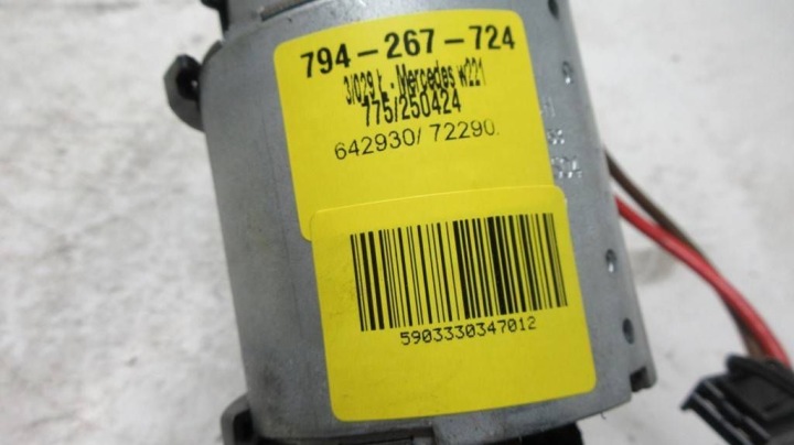 MERCEDES-BENZ AVEC W221 0130101504 VENTILATEUR CONDUIT D'AIR VENTILATEUR