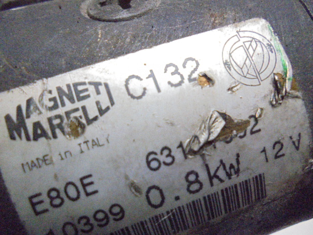 FIAT SEICENTO DÉMARREUR 63101022 1,1 8V C132