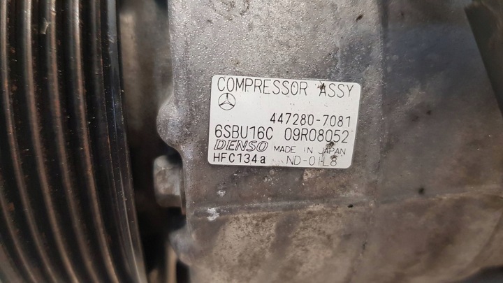 COMPRESSEUR DE CLIMATISATION 447280-7081 MERCEDES W212 CLS W218 W204 GLK X204