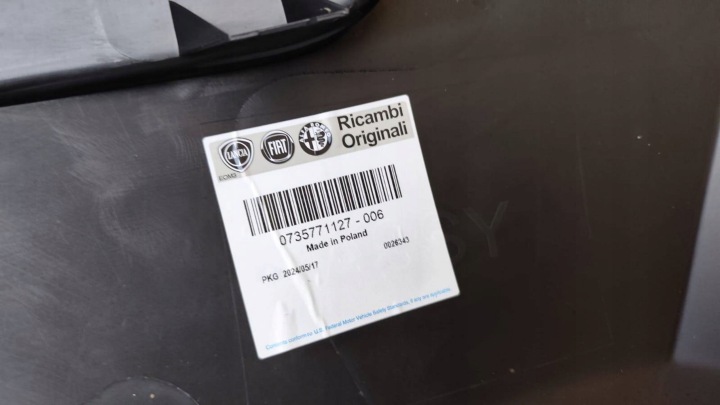JEEP AVENGER PARE-CHOCS ARRIÈRE 735770974 ORIGINAL