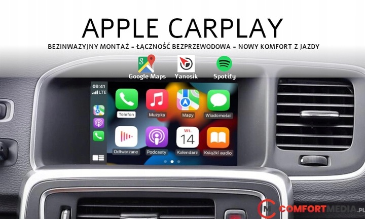 VOLVO APPLE CARPLAY XC60, XC70, S60, S80