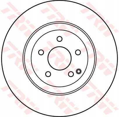 DISCOS DE FRENADO PARTE DELANTERA TRW DF7351S 