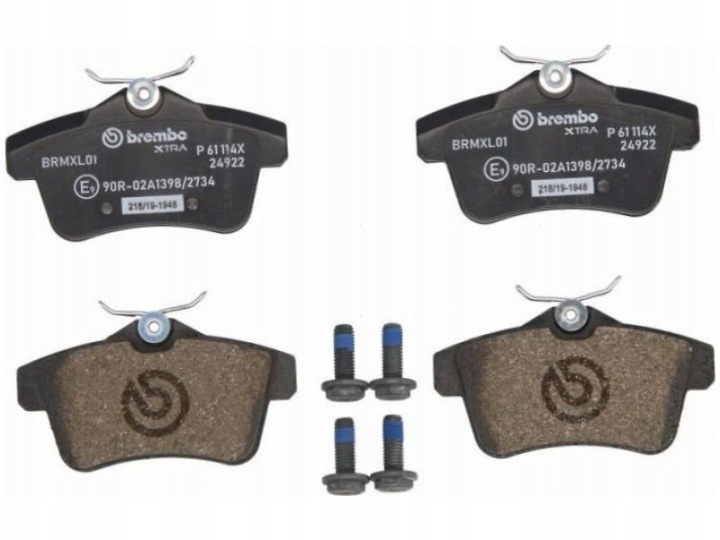 BREMBO PLAQUETTES FREIN TUNINGOWE XTRA OUI DS DS 4 NIEZBEDNIK AWARYJNY #6