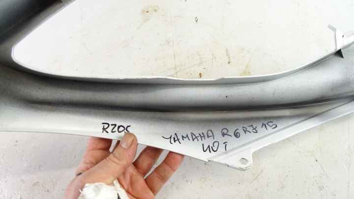 E527 YAMAHA YZF R6RJ15 R6 RJ15 CÔTÉ DÉFLECTEUR D'AIR PROTECTION NOSEK