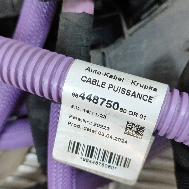 PEUGEOT 208 2024 AUTRE FAISCEAU DE CÂBLES FILS CÂBLES