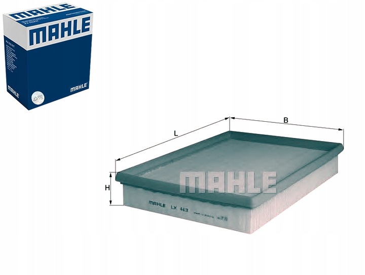 FILTRO AIRE MAHLE 5018338 UE70123 1336397 9161 