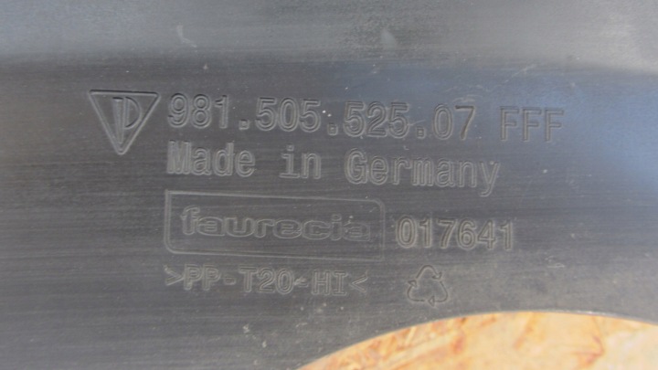 DOUBLURE SPOILER PARE-CHOCS PORSCHE BOXSTER 981 GTS