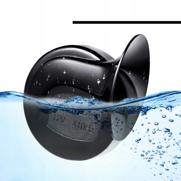 300 DB WYJATKOWO HAUT-PARLEUR KLAXON POCIAGU 1 PAIRE RÉSISTANT À L'EAU KLAXONS 12V