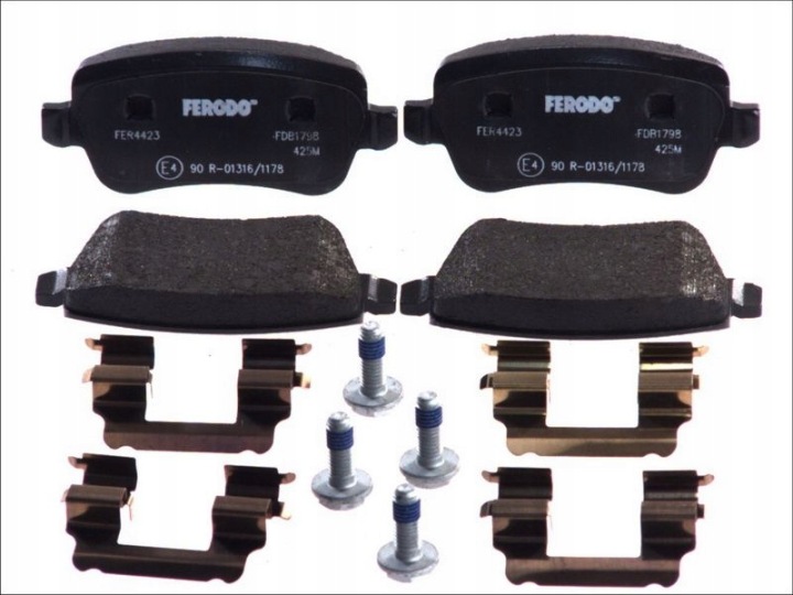 FERODO FDB1798 KLOCEK DE FREIN JEU