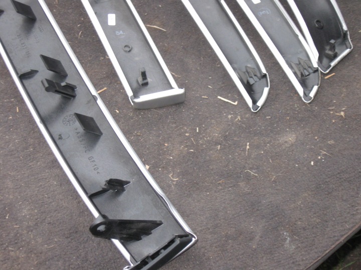 AUDI A4 B6 B7 DÉCORS BAGUETTES PORTES QUATTRO 1NK S-LINE EUROPE 8E1853189R