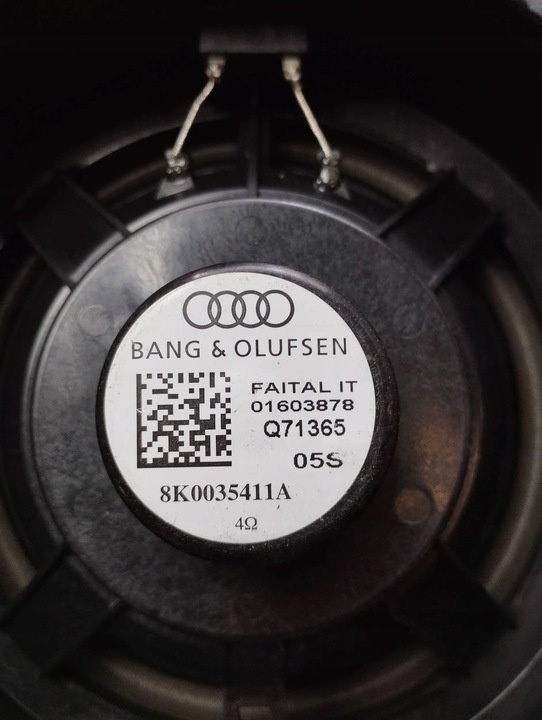 AUDI A5 8T SET SPEAKERS 8T1035223A BANG OLUFSEN photo 5 - milautoparts-fr.ukrlive.com