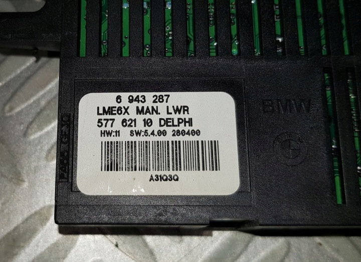BMW 5 E60 E61 E63 E64 MODULE CONTRÔLEUR FEUX XÉNON MAN LWR 6943287