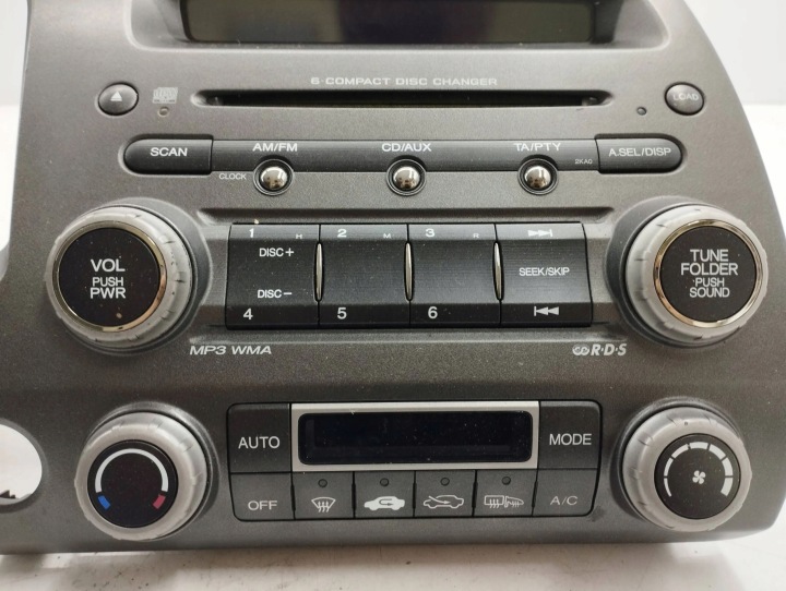 HONDA CIVIC 2008 PANNEAU AUTORADIO CD/DVD/GPS