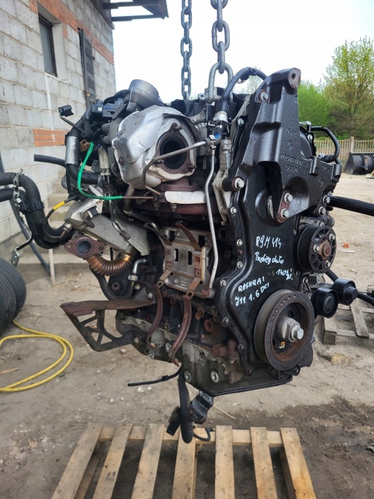 MOTEUR COMPLET R9M414 NISSAN QASHQAI J11 1.6DCI 13-17 KILOMÉTRAGE OKOLO 140