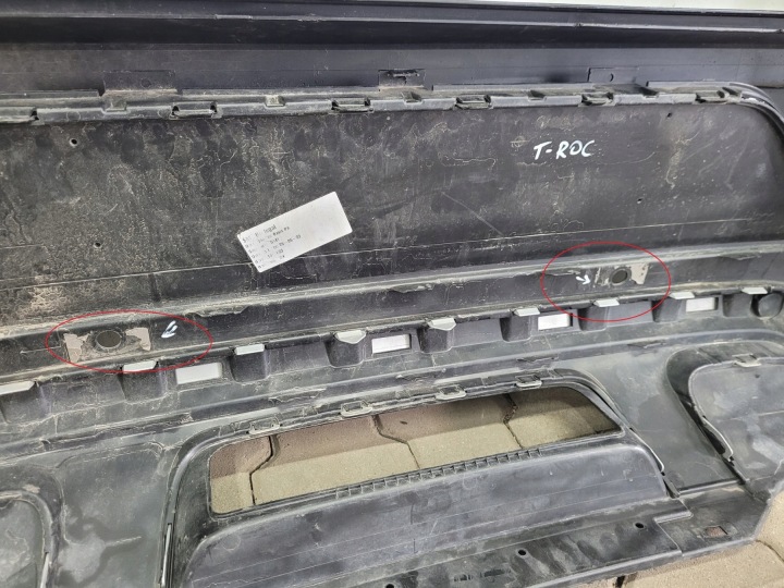 PARE-CHOCS ARRIÈRE VW T-ROC T ROC 2GA LIFT 21-