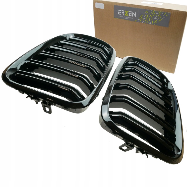 REJILLAS REJILLA REJILLA DE RADIADOR NEGRO LUSTRE BMW X5 E70 X6 E71 