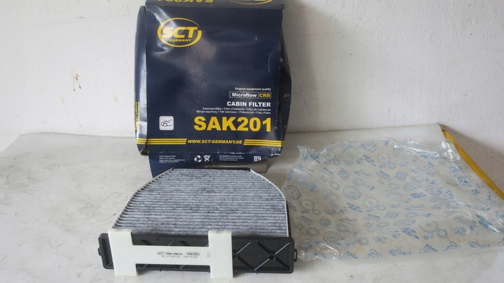 FILTER CABIN CARBON SCT SAK201 photo 1 - milautoparts-fr.ukrlive.com