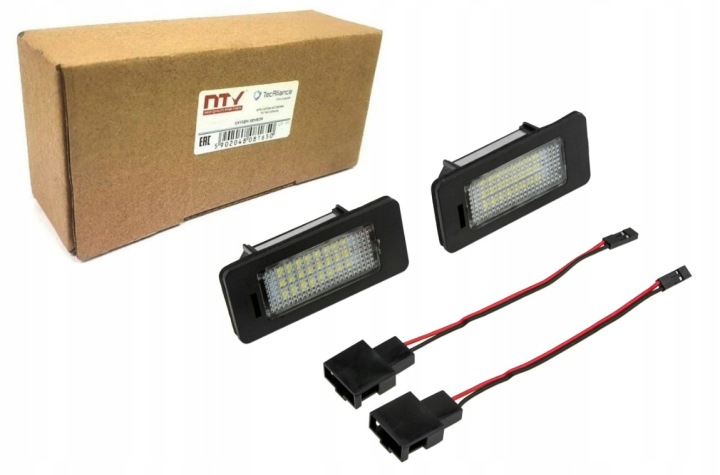 AMPOULES LED ÉCLAIRAGES NUMÉROS NTY NTY ELP-AU-001