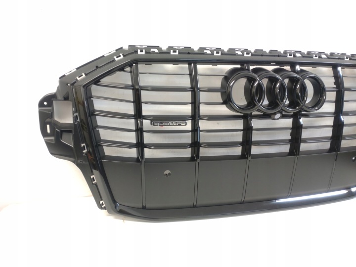 NEUF GRILLE AUDI Q7 S-LINE 2020- CALANDRE RADIATEUR GRILLE PARE-CHOCS COMPLET NOIR