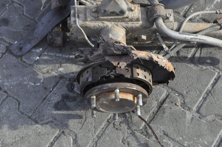 PAJERO II 2.8 SUSPENSION POUTRE PONT ARRIÈRE L66 4.900