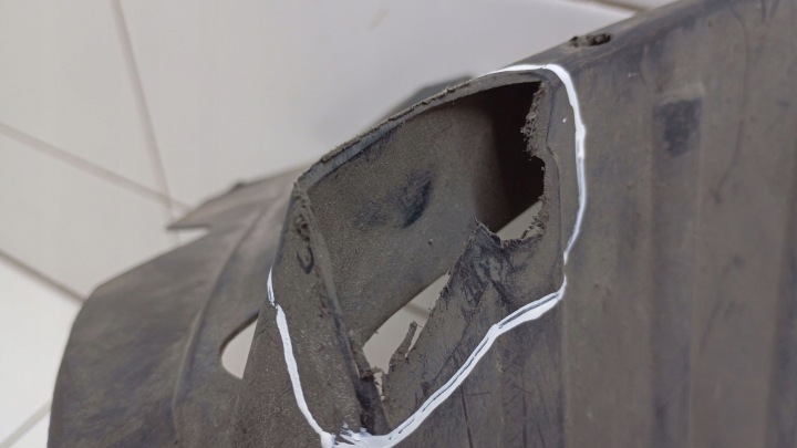 NISSAN QASHQAI 1 I J10 PASSAGE DE ROUE DROIT AVANT 63840EY10A