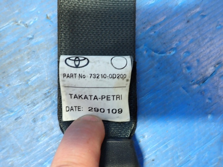 PCS CEINTURE DE SÉCURITÉ DROIT AVANT TOYOTA YARIS II 5D 73210-0D200