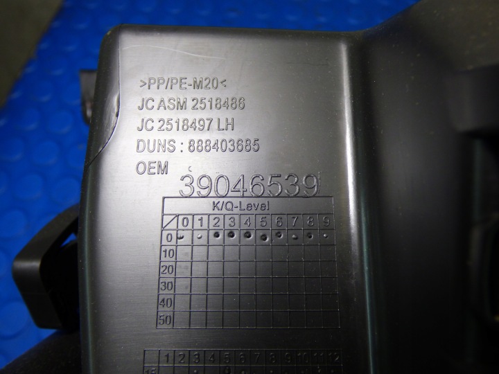 BOÎTE À GANTS PASSAGER STBDB EUROPE OPEL ASTRA K V