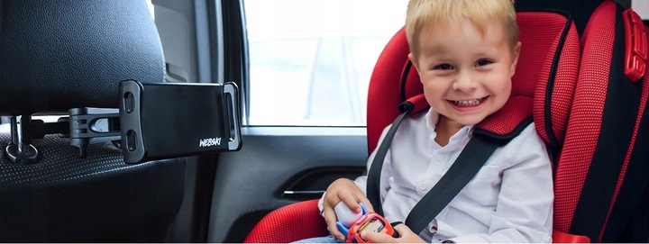 SOPORTE PARA APOYACABEZA AUTO AL TABLET, TELÉFONO 