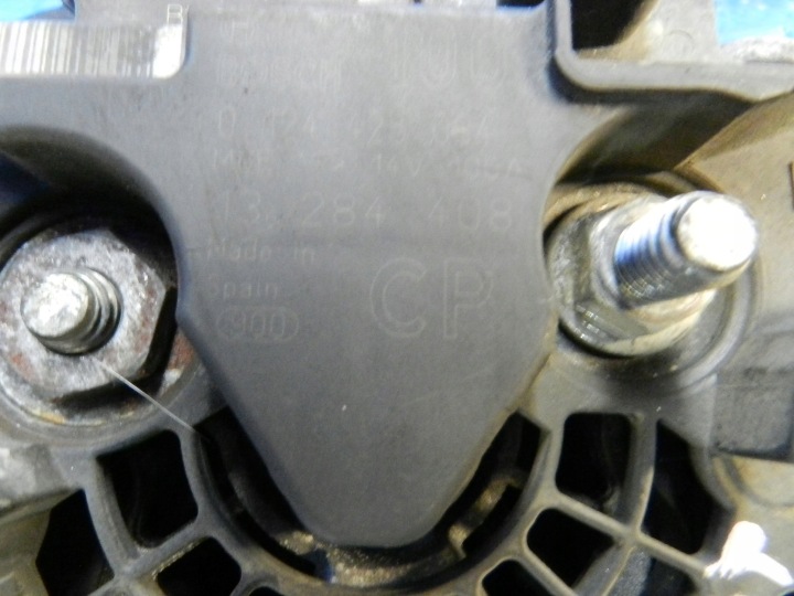 OPEL-CZESCI MERIVA B ASTRA J ALTERNATEUR 1.4 TURBO A14NET CP 13284408