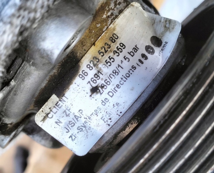 POMPE AMPLIFICATEUR CITROEN C5 III X7 PEUGEOT 407 2.7 HDI 9682352380