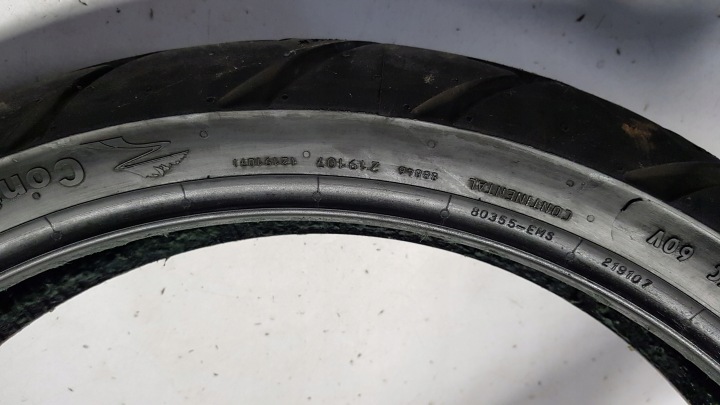 PNEU CONTINENTAL 120/70 R19