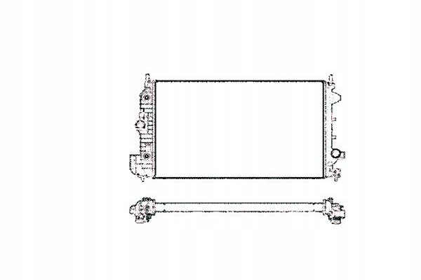 NRF RADUADOR OPEL VECTRA C 1,9CDTI FIAT CROMA 1,9 