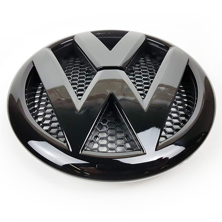 VW TRANSPORTER T5.1 EMBLEMA LOGOTIPO NEGRO JUEGO MULTIVAN CALIFORNIA 