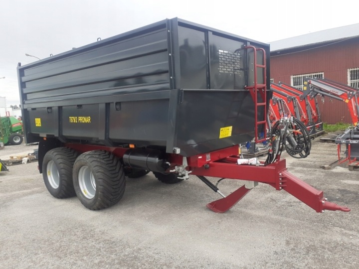 REMORQUE BUDOWLANA SKORUPOWA KAMIENIARKA PRONAR T679/2 12TON
