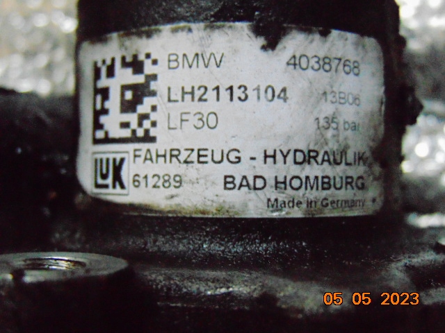 BMW E60 E61 525I 530I N52 N53 POMPE AMPLIFICATEUR