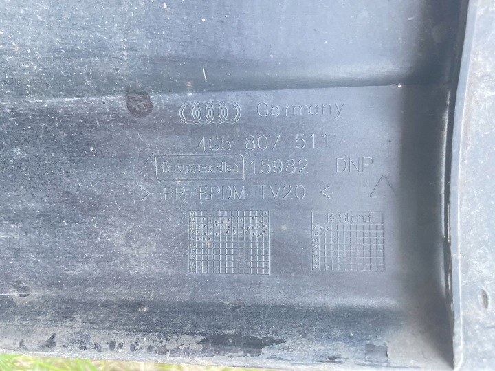 PARE-CHOCS ARRIÈRE AUDI A6 C7 4G5807511