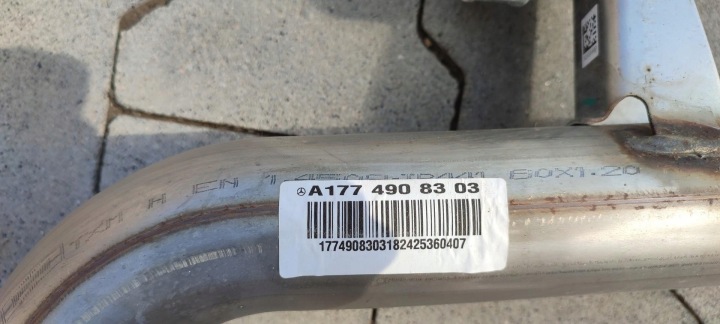 MERCEDES W247 ÉCHAPPEMENT SILENCIEUX COMPLET A1774904403 A2474912400