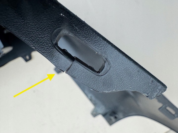 MERCEDES VITO W447 LIFT 19R- LONG PARE-CHOCS ARRIÈRE ARRIÈRE PDC A4478808002