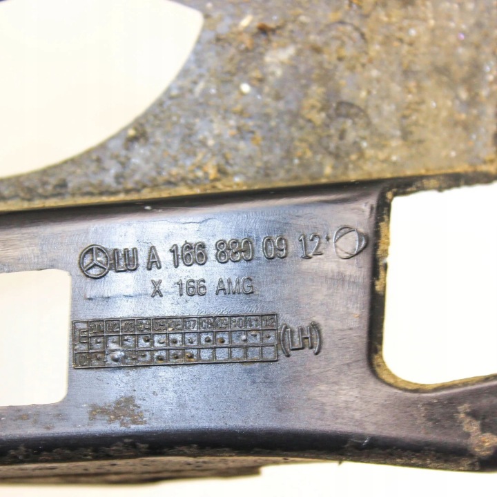 GLISSIÈRE PARE-CHOCS ARRIÈRE GAUCHE CÔTÉ MERCEDES-BENZ GL X166 A1668800912