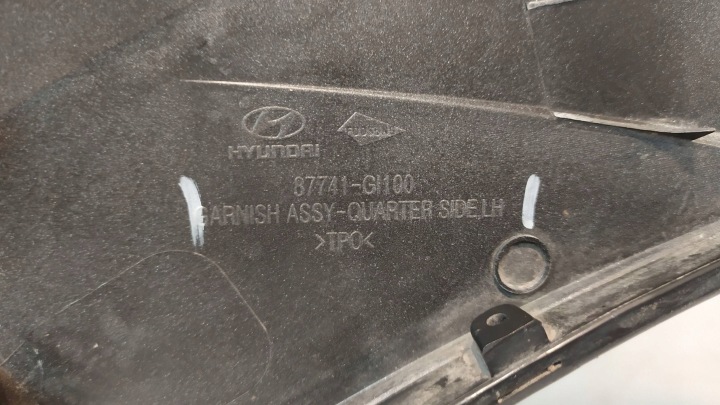 MOULURE GARDE-BOUE GAUCHE ARRIÈRE HYUNDAI IONIQ V 5