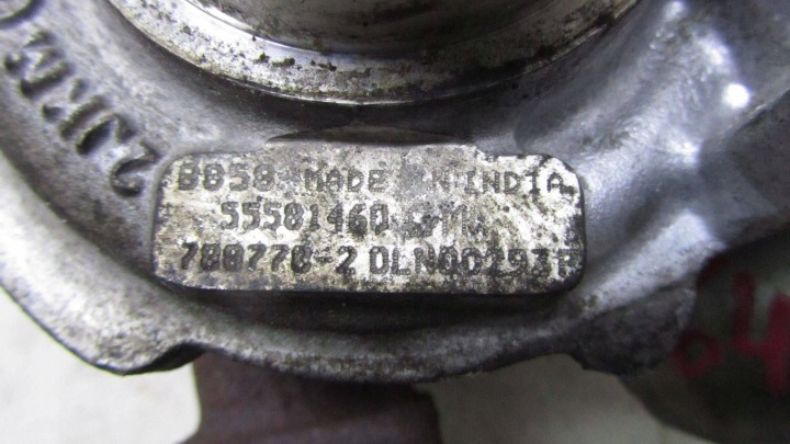 OPEL ZAFIRA C 2.0D TURBOCOMPRESSEUR 55581460