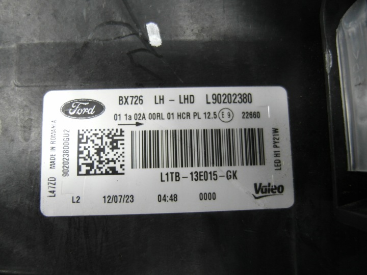 PHARE AVANT AVANT GAUCHE FORD PUMA MK2 LED L1TB13E015GK