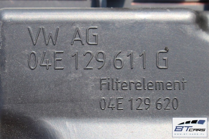 VW AUDI FILTRE AIR 04E129611G 04E129620 04E129611AK CHÂSSIS 04E 129 61