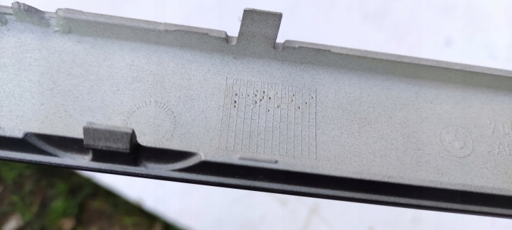 BMW 5 E39 UNIVERSEL MOULURE PARE-CHOCS GAUCHE ARRIÈRE ARRIÈRE 7005879 (MS/A37)