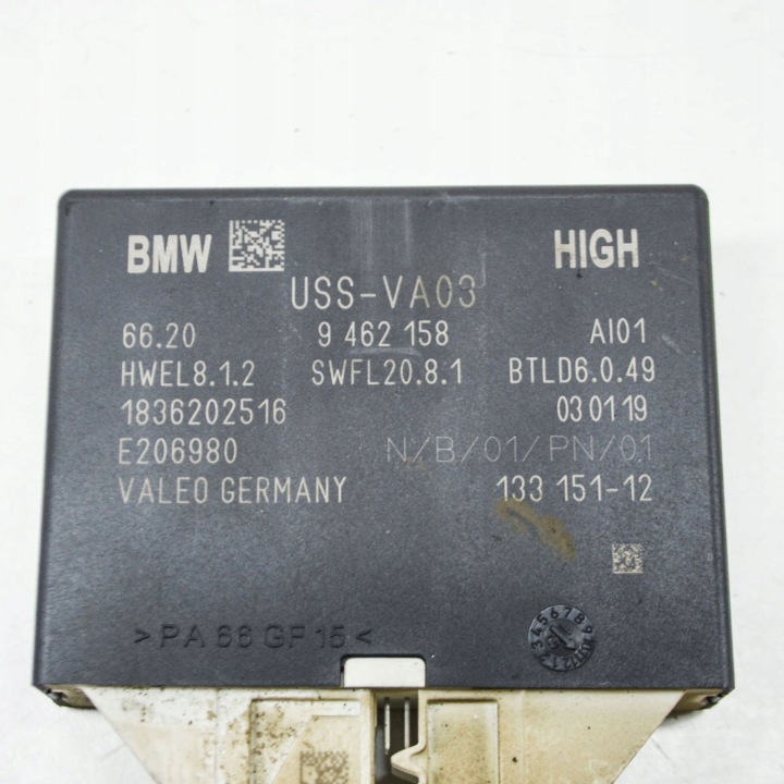 BMW X4 G02 2019 CONTRÔLEUR MODULE STATIONNEMENT PDC