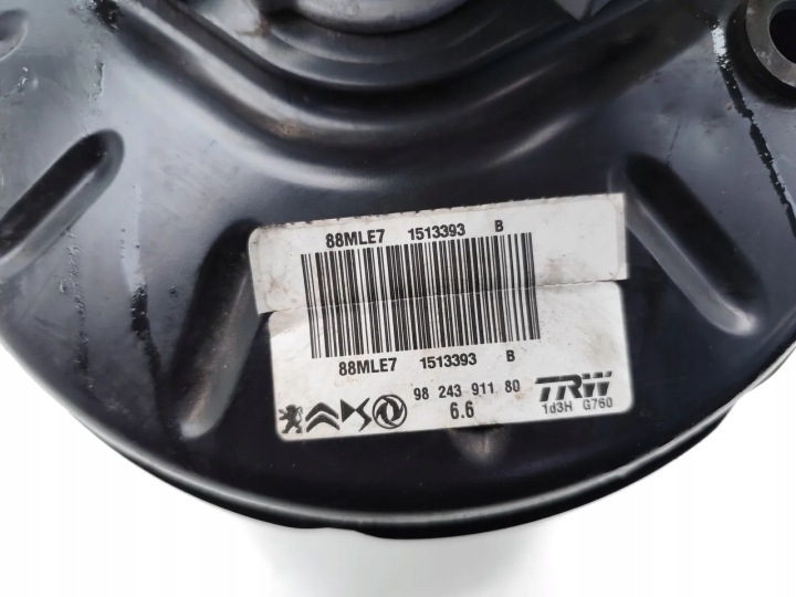 PEUGEOT 2008 BOOSTER SERVO FREINS AVEC GLOWNYM CYLINDREM 1.5 BLUEHDI 110 2021