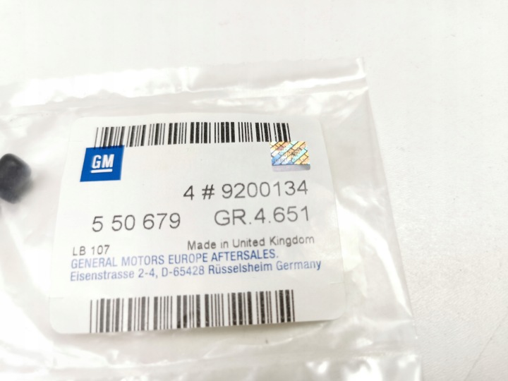 BOUCHON ÉVENT D'AIR FREINS OPEL INSIGNIA B OE 550679 9200134